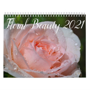 Blommor som stänger kalender