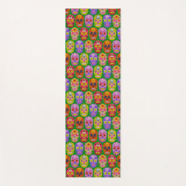 Blommor, sömlösa Döskallar Mönster 2018