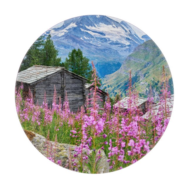 Blommor | Sommar Matterhorn Schweiz (Framsidan)