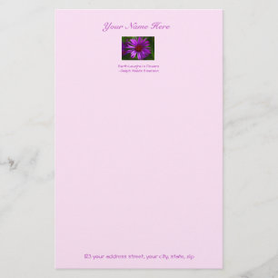 Blommor stillastående: 5,5 x 8,5 brevpapper