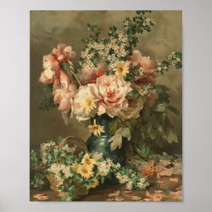 Blommor Stilleben Fin Konst Affisch Print