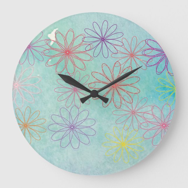 Blommor Stor Klocka (Framsida)