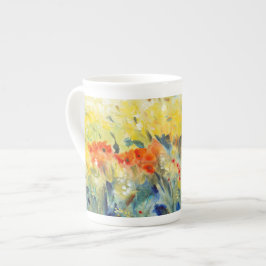 Blommor Sway II Benporslin Mugg