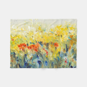 Blommor Sway II Fleecefilt