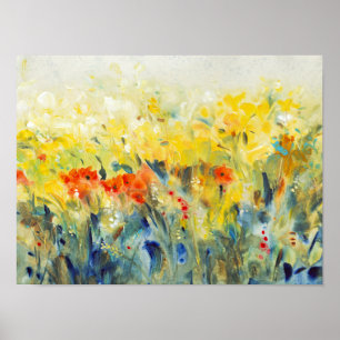 Blommor Sway II Poster