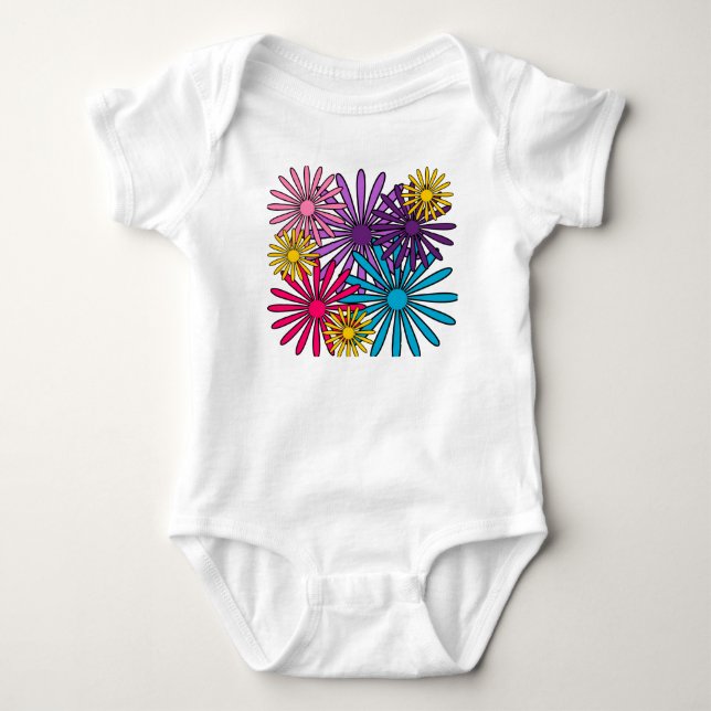 Blommor T Shirt (Framsida)