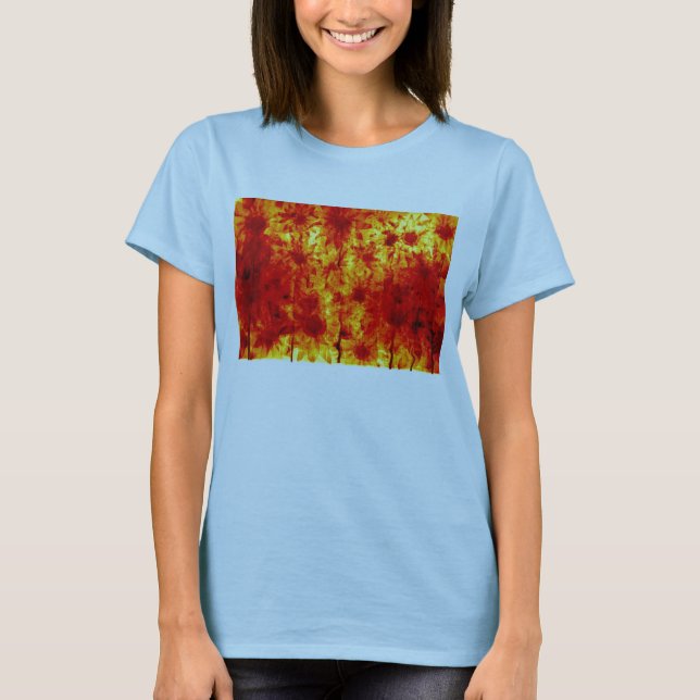 Blommor T-shirt (Framsida)