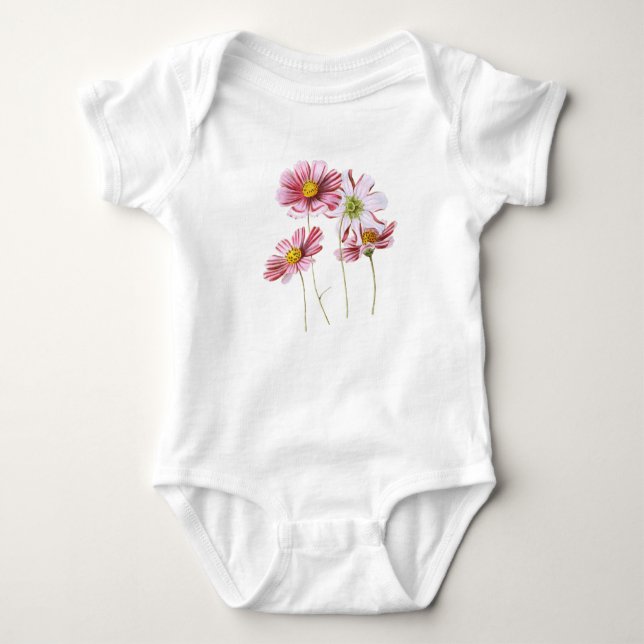 Blommor T Shirt (Framsida)
