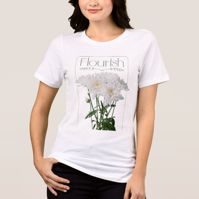 Blommor t-shirt (Framsida)