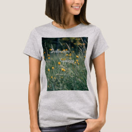 Blommor T-Shirt (Bild skapad av grok)