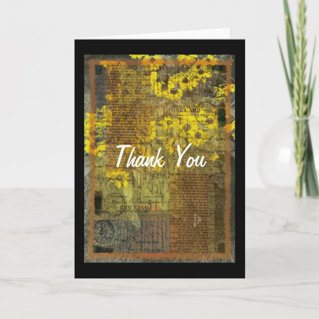 Blommor, Tack Kort (Framsida)