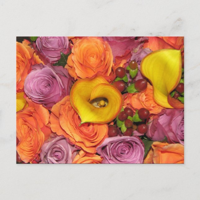 Blommor till Beauty Vykort (Framsida)