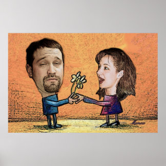 Blommor till Chris Poster