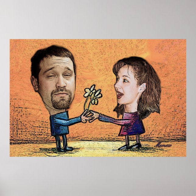 Blommor till Chris Poster (Framsidan)