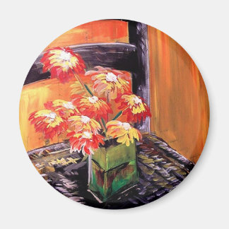 Blommor till dig magnet