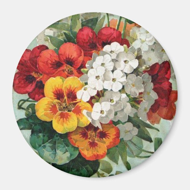 Blommor till dig magnet (Framsidan)