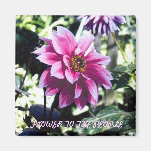 Blommor till folket magnet (Framsidan)