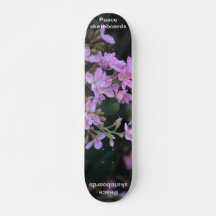 Blommor till himmelskateboard