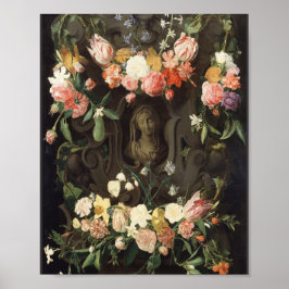Blommor till Mary Helig Art Poster