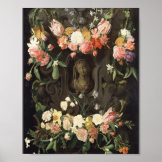 Blommor till Mary Helig Art Poster