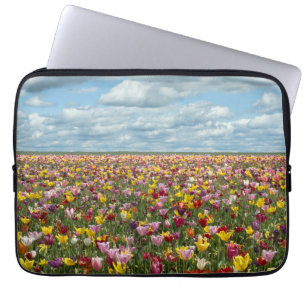 Blommor Tulips Willamette Valley Oregon Laptop Fodral