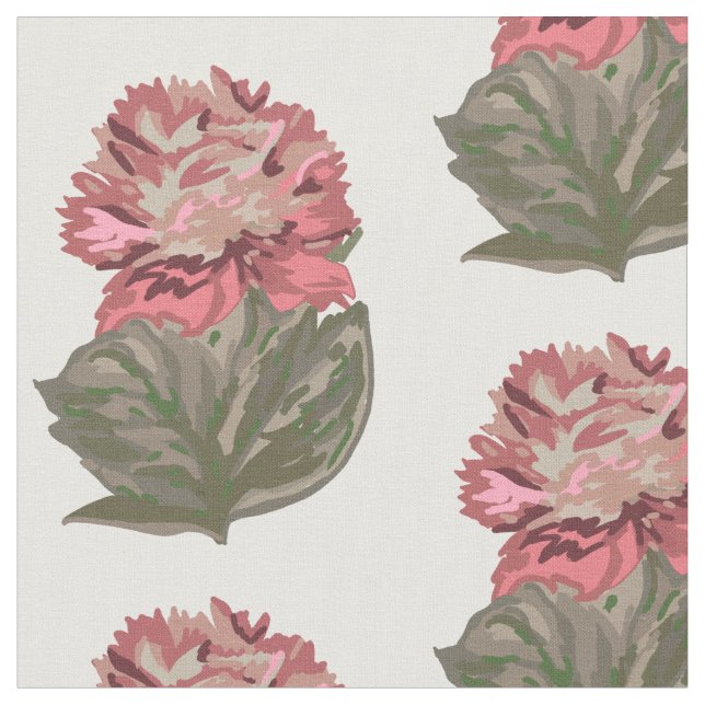 blommor tyg (Närbild)