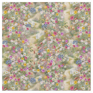 Blommor Tyg