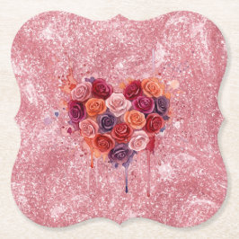Blommor Underlägg Papper