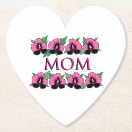Blommor - underlägg papper