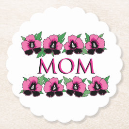 Blommor - underlägg papper