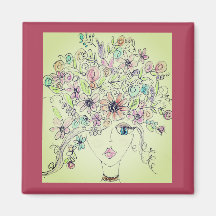 blommor, undermålig magnet