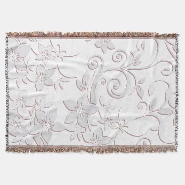 Blommor, vägg papper 1 filt (Framsidan)