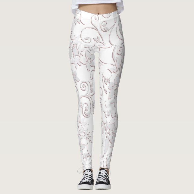 Blommor, vägg papper 1 leggings (Framsida)