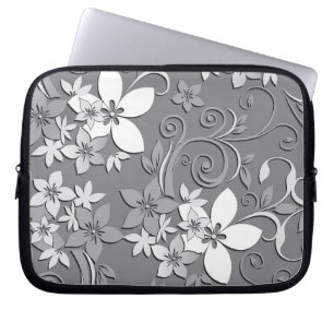 Blommor, vägg papper 2 laptop fodral