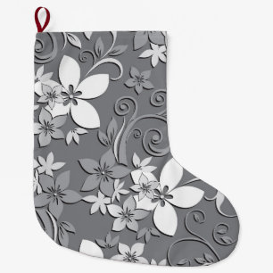 Blommor, vägg papper 2 stor julstrumpa