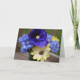 Blommor-valfritt Tillfälle-kort Kort