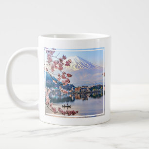 Blommor Vår Cherry Blommar Japan Jumbo Mugg
