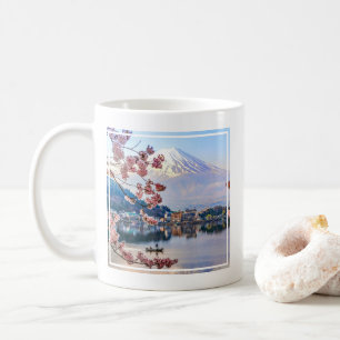Blommor   Vår Cherry Blommar Japan Kaffemugg