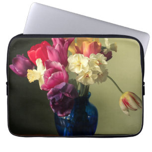 Blommor Vår Flower Bouquet Laptop Fodral
