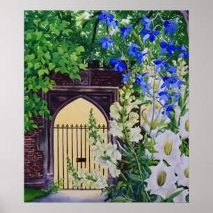 Blommor vid en sunlit nyckel 2008 poster
