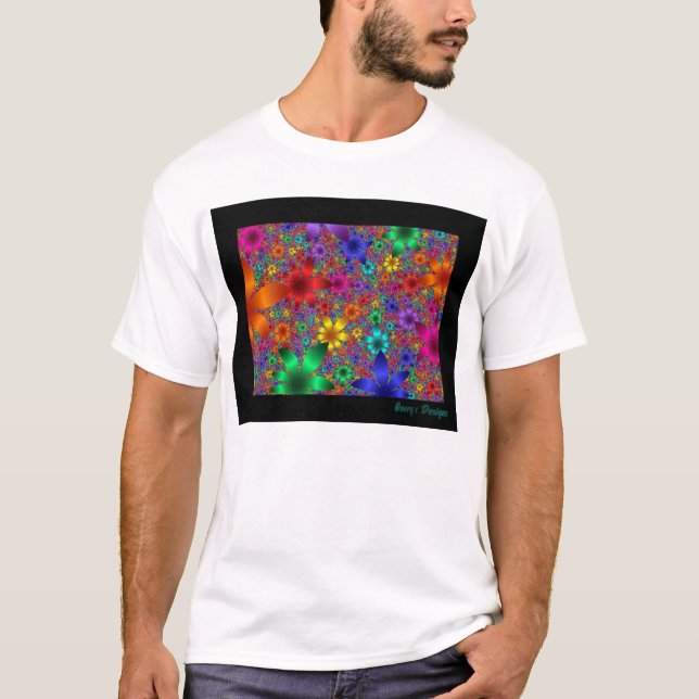 Blommor vid fractals tee (Framsida)