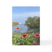 blommor vid havet (blank inuti)