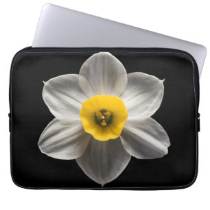 Blommor Vit avodil Flower Laptop Fodral