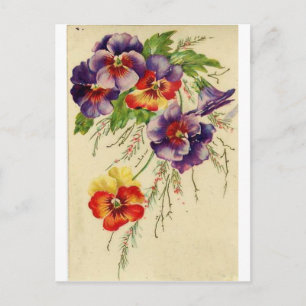 Blommor Vykort