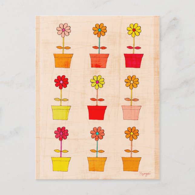 Blommor Vykort (Framsida)