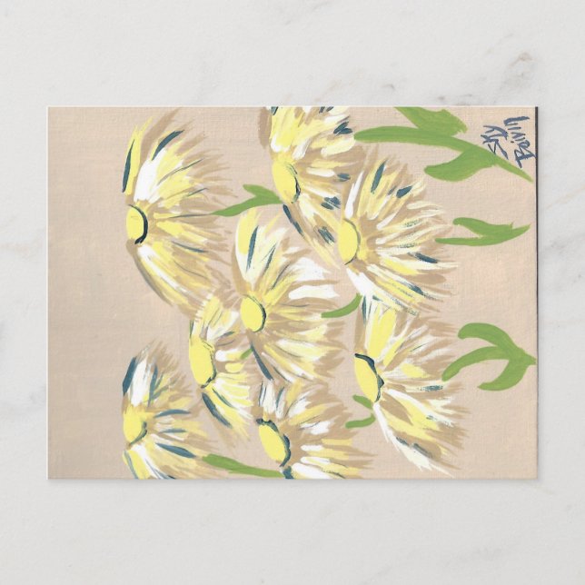 blommor vykort (Framsida)