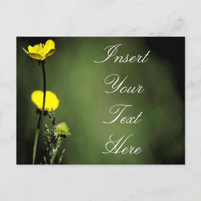 Blommor Vykort (Framsida)