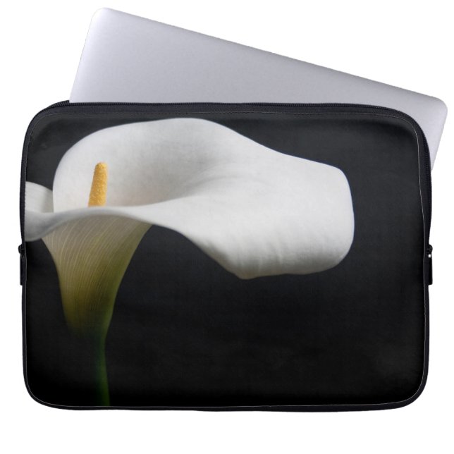 Blommor | White Calla Lily Laptop Fodral (Framsidan)