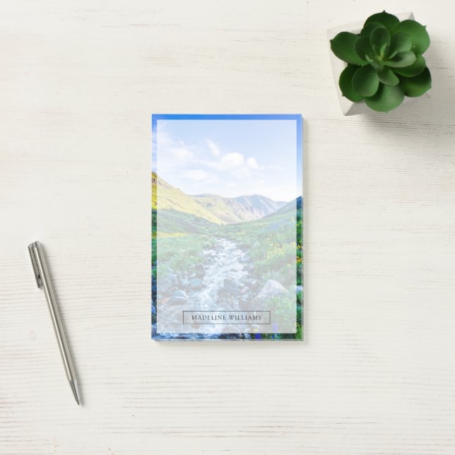 Blommor | Wildblommor i Colorado Post-it Block (Kontor)
