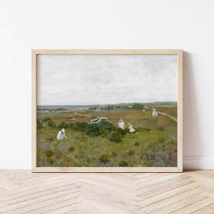 Blommor   William Merritt Chase Poster